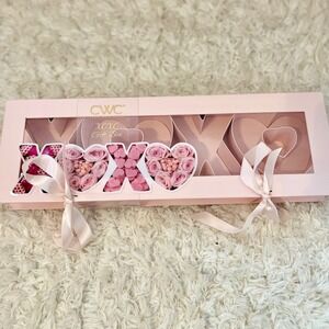 CWC Cook With Color Pink‎ XOXO Gift Box Valentine Day Candy Flower Box Empty New